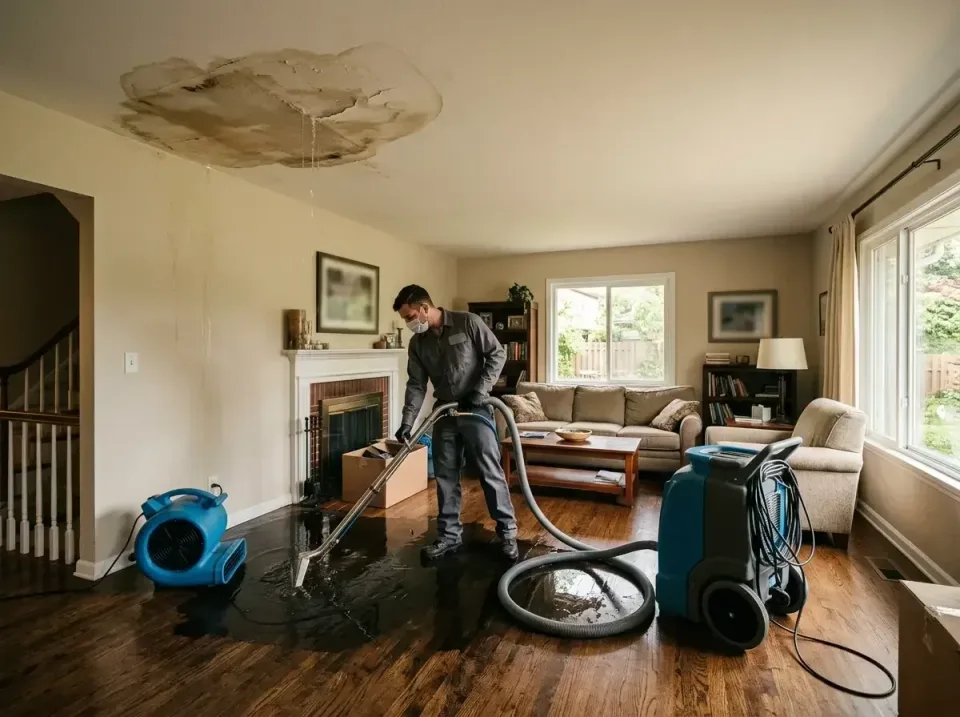 attic-pipe-burst-ceiling-drip-008 — frequently asked questions, Water Damage Restoration & Carpet Care in Stigler, OK